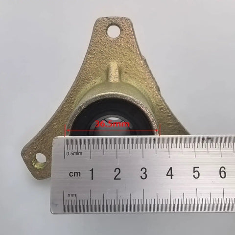 Beefed Up Front Wheel Hub With Sealed Ball Bearing 15MM Bore Rock Solid Steel Chassis showing 36.5mm diameter measurement.