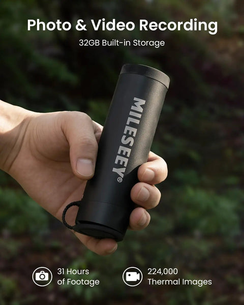 Thermal Monocular Pro With 320x240 IR Sensor And 400x300 Pixel Clarity 50Hz Refresh Aircraft Mg Al Alloy Body handheld view