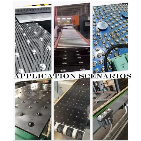 Application scenarios of Heavy Duty Five Eighth Inch Ball Transfer Units Ten Pack Carbon Steel Roller Transfer Bearings in use