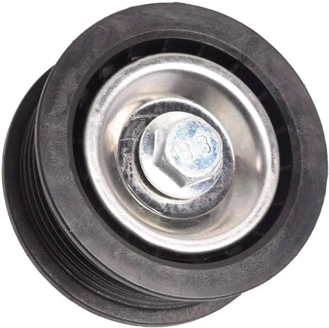 Top Rated Car Drive Belt Idler Pulley 25288-25001 with durable rubber and metal, designed for extreme weather performance.