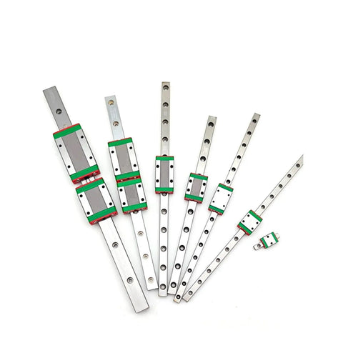 Assorted High Precision Linear Guide Rail for 3D Printers and CNC Machines MGN12H MGNR12C Series featured in different sizes