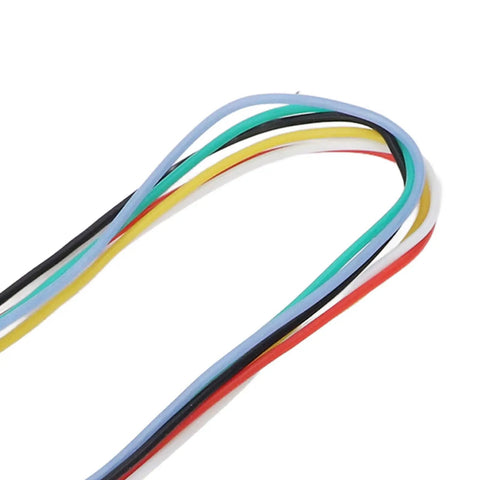 Colorful wiring for Dual Output Satellite Positioning Navigation System Controller For Drones, Compact 1.0 6P Socket
