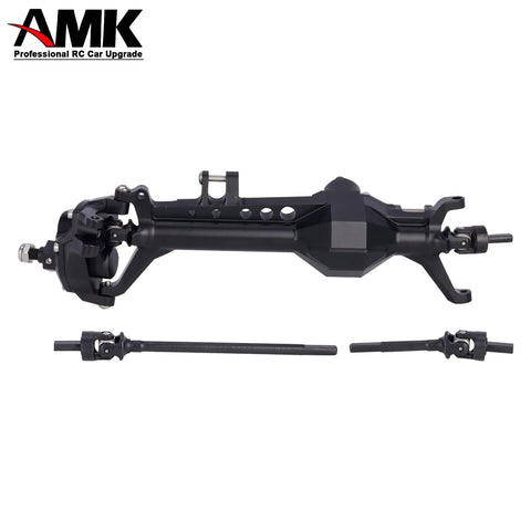 F10 Portal Axles For 1/10 RC Crawler Upgrades With CNC Machined High Strength Steel Gears, Aluminum Housings, Stainless Driveshafts