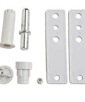 Heavy Duty Aluminum Door Hinge With Hydraulic Silent Buffer And Foolproof 3D Alignment For Slick Zero Friction Swing on display components.