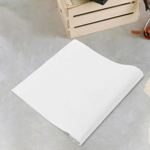 Hella Durable Peel And Stick Wallpaper Roll Straight Fire Heat Resistant Crystal Clear Countertop Shield Fast Track Update Kitchen Backsplash Cover With Extra Border Edging laid flat on a surface.