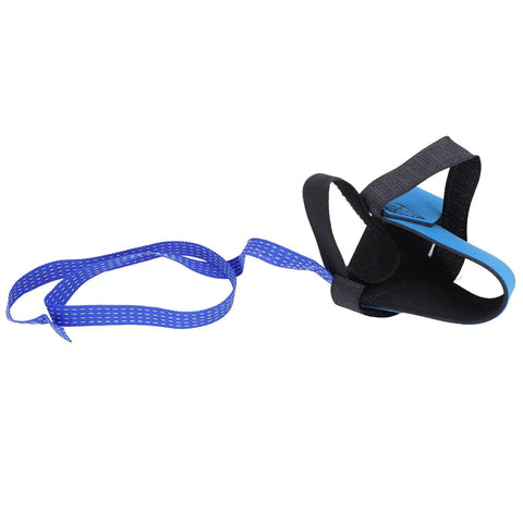 Blue anti-static foot strap made of synthetic rubber, part of 10 Pack Anti Static Foot Heel Straps For ESD Work.