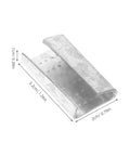 Metal clip from Sturdy Plastic Strapping Kit With Iron Buckle 1Kg Pack Of Banding Clips And Seals For Heavy Duty Industrial Strapping