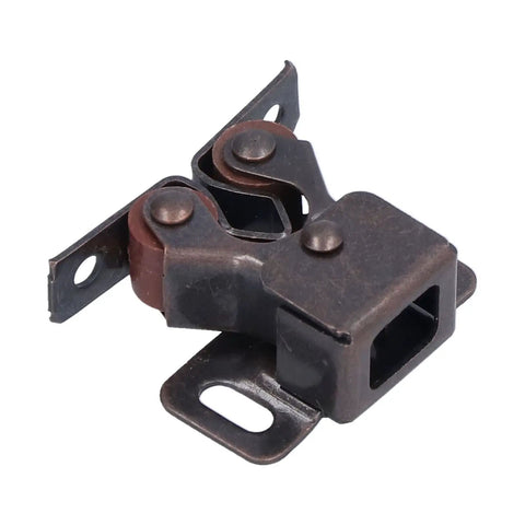 Stainless Steel Double Roller Cabinet Latches 30 Pack With Magnetic Damping For Soft Close Doors Heavy Duty Kitchen Hardware