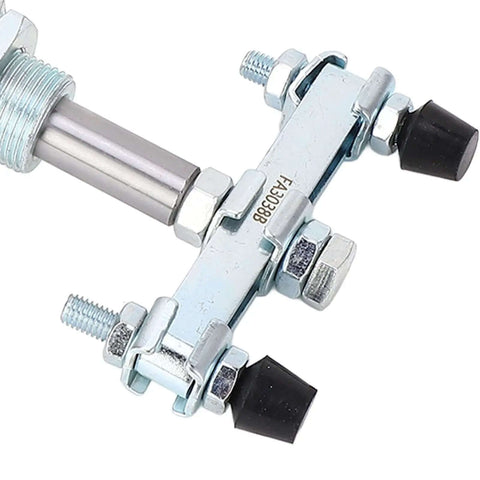 Push Pull Clamp Double Headed Toggle Clamp With 65.5mm Stroke And 318kg Clamping Force, iron construction, rubber pressure heads