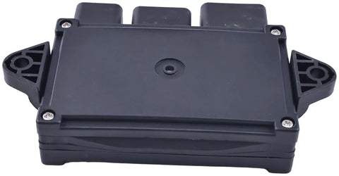 Top Shelf Central Relay Junction Fuse Box 37700115H0000 in black, designed for Hisun UTV, Massimo MSU, Coleman, and Bighorn 400 500 700.