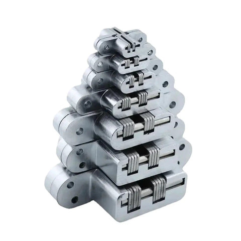 Top Tier Stainless Steel Concealed Door Hinges Truly Invisible Hidden Mount Runs Super Smooth Built Damn Tough For The Daily Grind stacked hinges.