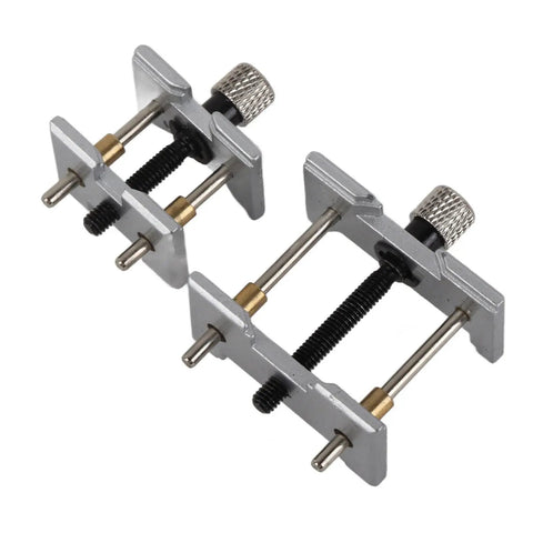 Pro Grade Watch Movement Holder Alloy Fixed Base Case Clamp Opening Durable Multi Function Watchmaker Tool For Precise Repairs