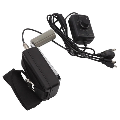 Portable Hand Crank Generator 30W High Efficiency Manual Power Supply For Outdoor Emergency Charging Alloy Black 902g with cables