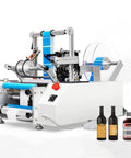 Killer Automatic Round Bottle Labeling Machine For Smooth Packaging Of 10 To 150Mm Containers Double Side Sticker Applicator with bottles.