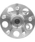 Front view of Rear Wheel Bearing Hubs Kit For Toyota Prius 2010 2011 2012 2013 2014 2015 And Prius PlugIn 2012 2015, 2 Piece Wheel Hub And Bearing Assembly Replacement Set For Rear Left And Right