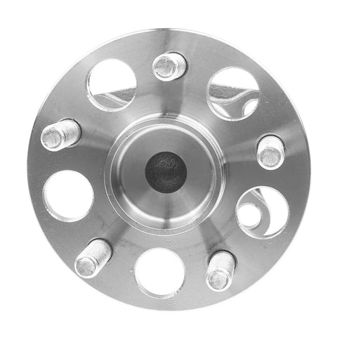 Front view of Rear Wheel Bearing Hubs Kit For Toyota Prius 2010 2011 2012 2013 2014 2015 And Prius PlugIn 2012 2015, 2 Piece Wheel Hub And Bearing Assembly Replacement Set For Rear Left And Right