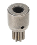 Super Slick 5 mm Shaft Electric Wrench Motor Gear Rotor, 7 tooth metal rotor for lithium tools, 18.5x11mm size.