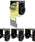 Four Pack Sliding Winch Kit For Flatbed Trailer Heavy Duty Standard Tie Down Winch in powder coated steel for tension control
