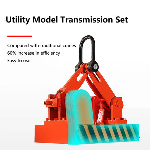 Heavy Duty Fully Automated Industrial Permanent Magnet Crane Alloy Steel Overhead Hoist Lifter for lifting iron plates and scrap metal.