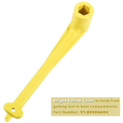 Lightweight Polymer Propeller Nut Wrench For One And One Sixteenth Inch Nuts Fits Mercury Mercruiser Alpha OMC Boats Over 40HP