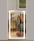 Extra Tall Baby Gate 38 Inch High For Stairs And Doorways Extra Wide 57 To 59 Inch Pressure Mounted Indoor Gate With Auto Close