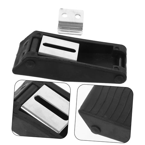 Rubber Toggle Latch Clamps Two Pack For Secure Storage And Quiet Operation Easy Install Draw Latches for cabinets detail view