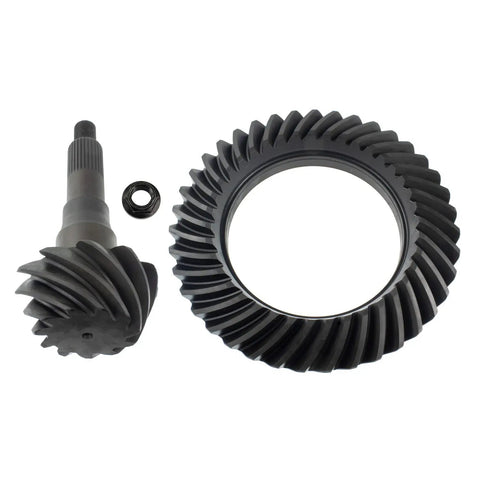 Smooth Cranking 3.55 Ratio Differential Ring And Pinion Set For Ford 9.75 12 Bolt Axle Featuring 31 Spline Shafts And Tough 8620 Steel Build