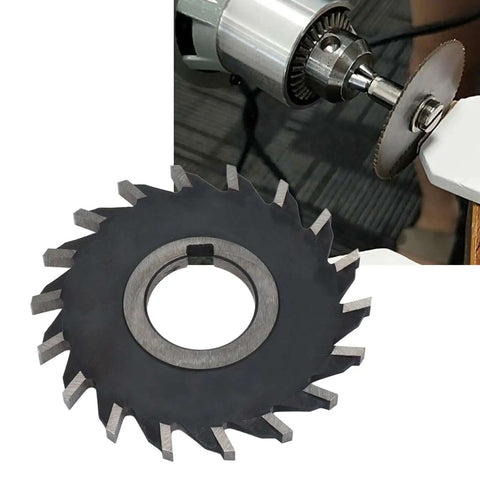 Gear Cutter Disc Set For Metalworking And Machining, HSS Gear Milling Cutter, 100 By 6 mm Disc Shaped Cutter With 32 mm Bore, 18 Teeth