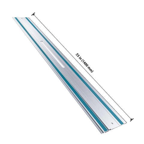 55-inch extruded aluminum rail from 110 Inch Guide Rail Kit Extruded Aluminum Rails Compatible With Track Saw Precision Cutting.