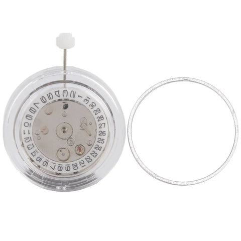 2813 Mechanical Watch Movement Replacement Part DG2813 Automatic Movement, white finish detail view