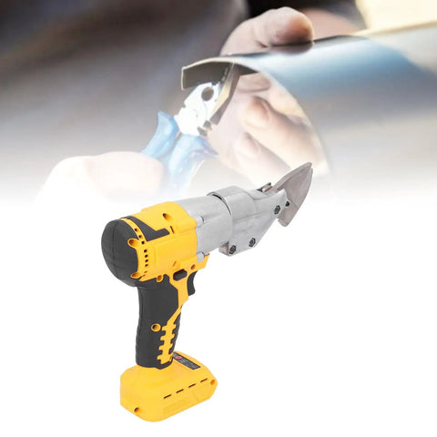 Heavy Duty Brushless Cordless Metal Shear With 20V Li Ion Variable Speed And 300Nm Torque Power for cutting sheet metal.