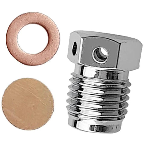 Dive Gear Burst Disc Valve Assembly For Scuba Tanks 5000psi 5250psi Regulators Durable Stainless Steel Corrosion Resistant