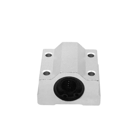 2 Pack SCS8UU Linear Motion Bearings For CNC Projects And 3D Printer Parts, front view of sealed bearing housing