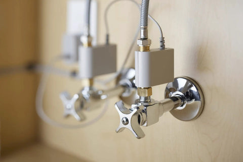 Smart Home Water Monitor With Instant Leak Detection And Real Time Alerts Ultra Accurate Pressure Sensors installation view