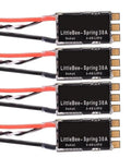 Four LittleBee Spring 30A ESCs for 2205 2300KV Brushless Drone Motor With 20A 30A ESC For FPV Quadcopter QAV250 210mm Racing Drone