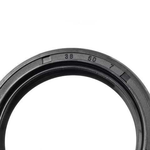 Beefy Front Wheel Bearing And Dust Seal Kit Compatible With Honda Rancher 350 400 420 Trx350 Trx400 Trx420 black oil seal close-up view