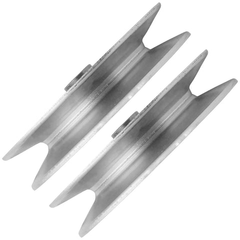 Top Grip Replacement Idler Pulley For Cub Cadet GT2050 GT2100 GT2148 GTX2000 GTX2100 GTX2154 Mod C8L 40258 silver metal pulleys set