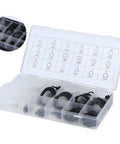 External Retaining Rings Kit 300Pcs 2-32mm Snap Circlip Set For DIY Projects And Heavy Machinery in compartment storage box