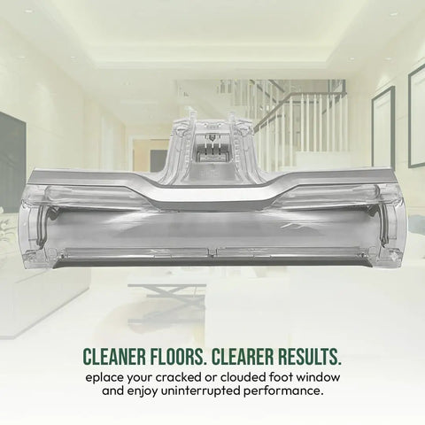 Foot Window Replacement For CrossWave Multi Surface Dry Vacuum And Brush Cover OEM 1608698 with clear plastic design