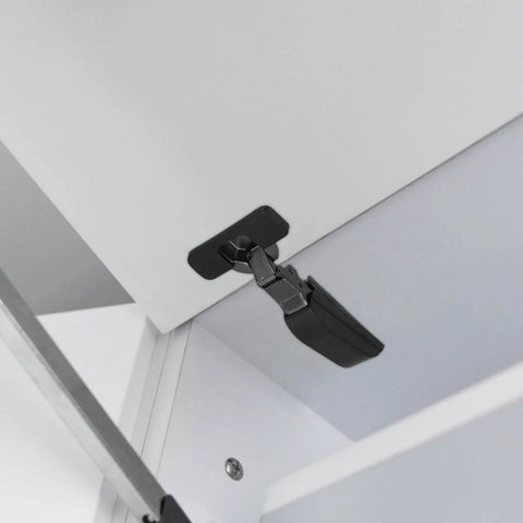 Close-up of Soft Close Cabinet Door Hinges With Hidden Damping Buffer, Quiet Two Stage Closing, Easy Install For Kitchen Cabinets And Cupboards