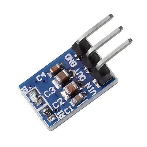 Ten Pack AMS1117 3.3V Voltage Regulator Module Buck Converter 4.75V to 12V Input 3.3V Output 0.8A Ideal For Microcontroller Projects DIY