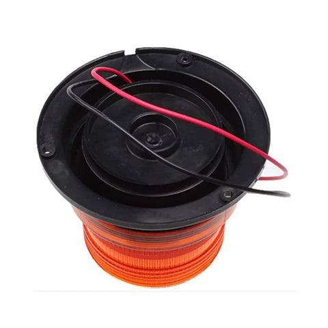 Beefy Amber Led Strobe Beacon Light For Genie Boom Lifts Replacement Warning Flasher Lamp 56704GT 20189GT top view wiring