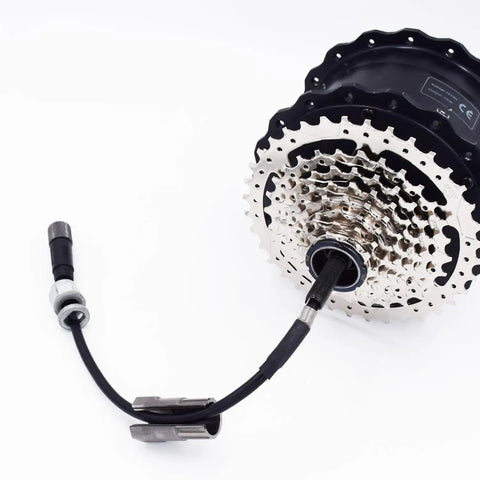 Ebike Freewheel Removal Tool For DNP 7 8 9 10 Speed Split Two Part Design With Pass Through Cable DIY Hub Motor Freewheel Extraction Tool