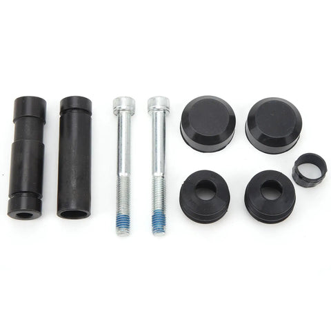 Aumotop Front Brake Caliper Sliding Pin Kit For Sprinter NCV3 2006-2018, black metal pins and rubber seals