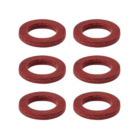 Outboard Lower Unit Oil Drain Gasket Set For Yamaha 4 Stroke Engines Replacement 13mm Outer Diameter 8mm Inner Diameter 1.8mm Thick 6 Pack