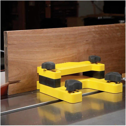 Pro Table Woodworking Featherboard With Triple Holding Power For Vertical And Right Side Use Magnetic Clamp System near wood panel