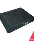 316400601 Oven Bottom Panel For Electric Ranges And Stoves Black Replacement part displayed from an angled view