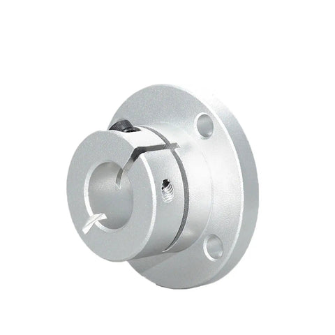 Round Square Compact Flanged Mount Type Cast With Slit Shaft Supports Linear Motion Automation Components Aluminum Construction