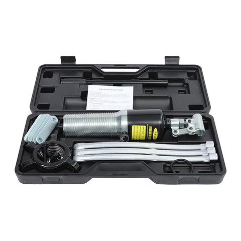 Heavy Duty 20 Ton Hydraulic Bearing Puller Kit For Mechanics Features Two Or Three Jaw Remover Built From Rust Resistant Steel Integrated Pump Hose System Designed To Remove Stuck Parts Fast Without Breaking Anything For Real Mechanics And Shop Work in case