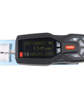 Portable TMR200 Surface Roughness Gauge With DSP Processing, Handheld Surface Profile Tester For Ra Rz Rq Rt Rp Rv R3z R3y RzJIS Rsk Rku Rmr Rx, 128 By 64 OLED Display, Lightweight, On The Go And User Friendly. handheld surface roughness gauge on calibration block